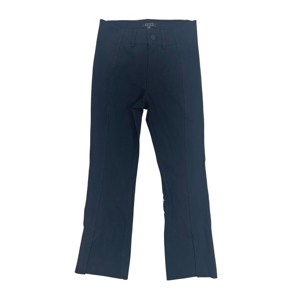 Ayr Pants Women The Sizzle Split Hem Crop Dress Pant Career Preppy Ponte size 4